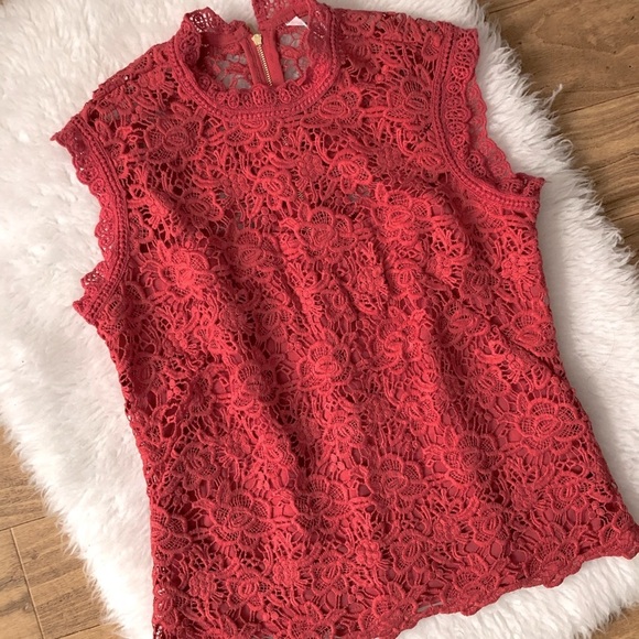 Nanette Lepore Shell Lace Blouse - Picture 2 of 4